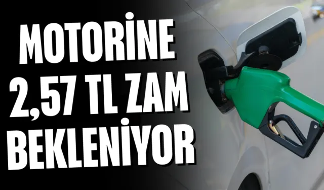 Motorine 2,57 TL zam bekleniyor