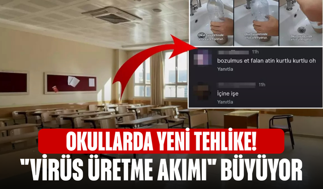 Okullarda yeni tehlike! "Virüs üretme akımı" büyüyor