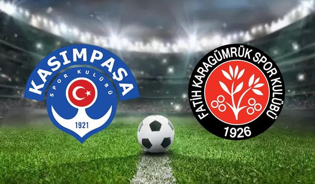 Kasımpaşa - Fatih Karagümrük Maç Özeti