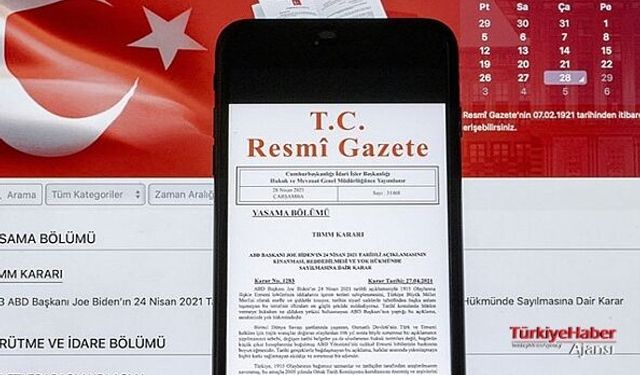 29 Ağustos 2026 Tarihli ve 33355 Sayılı Resmî Gazete