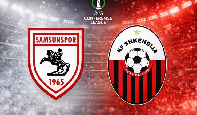 Samsunspor - Shkendija maçının 11'leri belli oldu!
