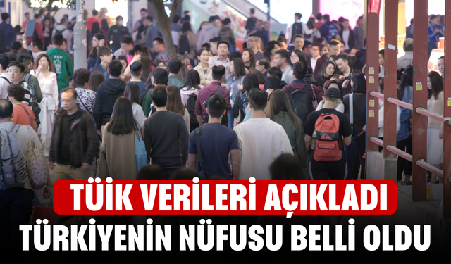 Türkiye’nin nüfusu 2025’te 86 milyonu aştı