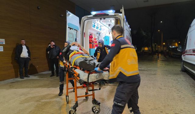 İnegöl’de otomobilin çarptığı yaya yaralandı