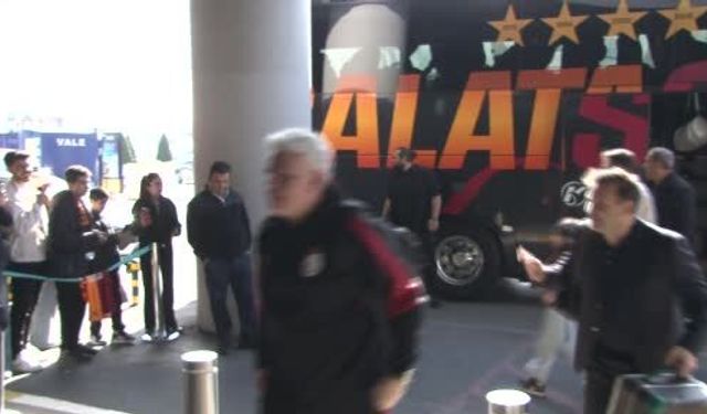 Galatasaray, İngiltere'ye gitti