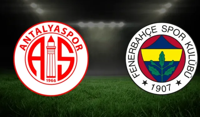 Antalyaspor - Fenerbahçe maç özeti
