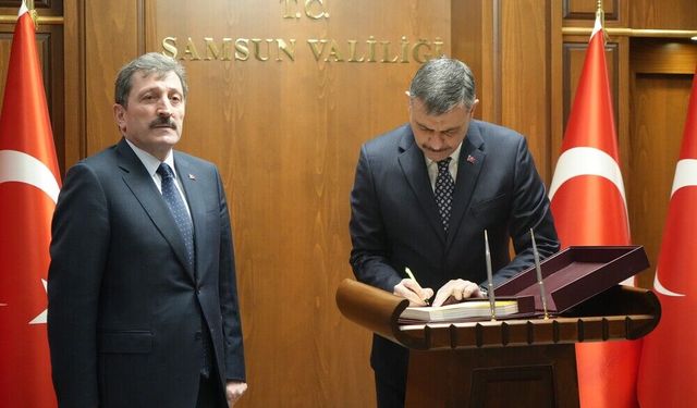 İçişleri Bakanı Mustafa Çiftçi Samsun’da