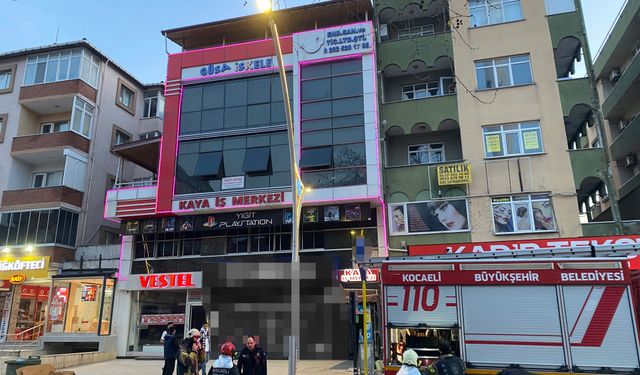 Bilgisayar patladı, ofiste yangın çıktı