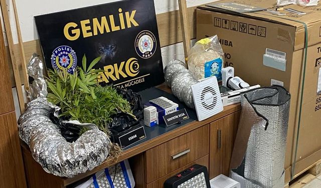 Bursa'da uyuşturucu tacirlerine operasyon