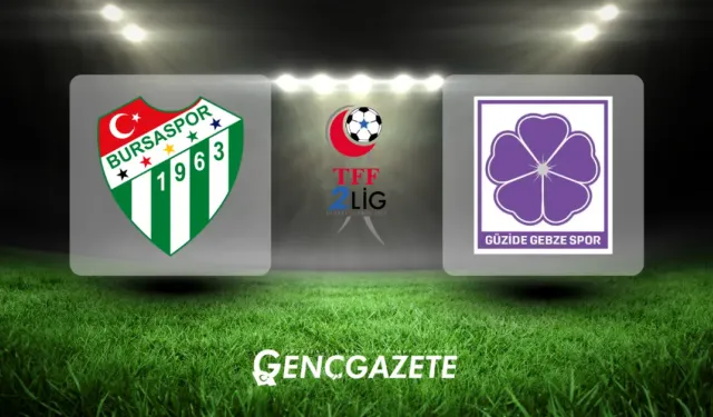 Bursaspor – Güzide Gebzespor Maç Özeti
