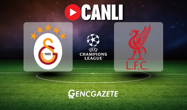 CANLI | Galatasaray - Liverpool maçı Canlı Anlatım | Galatasaray - Liverpool maçı kadrosu, skoru ve istatistikleri