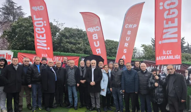 CHP İnegöl Teşkilatından Silivri Çıkarması