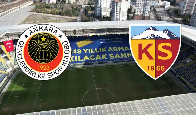 Gençlerbirliği - Kayserispor maç özeti