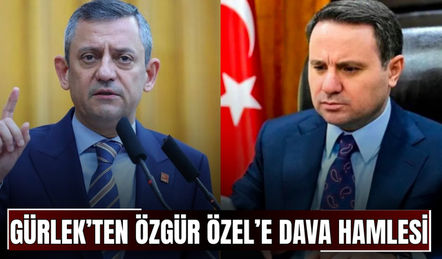 Gürlek’ten Özgür Özel’e dava hamlesi