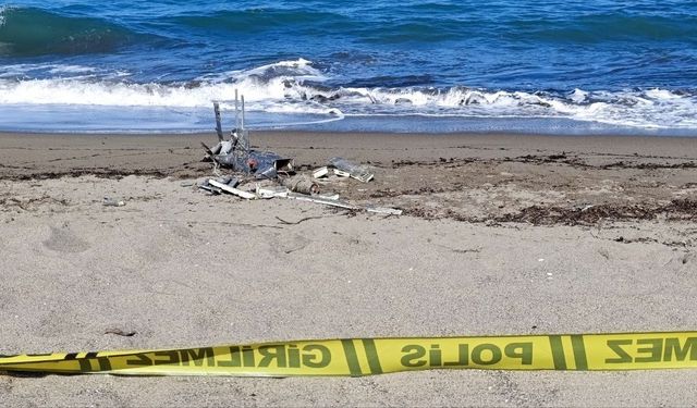 Halk plajında İHA alarmı! Patlayıcı taşıyabileceği şüphesiyle 400 metre yarıçaplı alan boşaltıldı