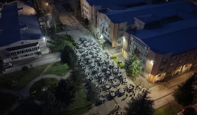 İnegöl İşletme Fakültesinde 500 Öğrenciyle İftar