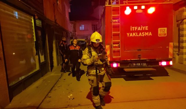 İnegöl’de Duman Paniğine Neden Oldu