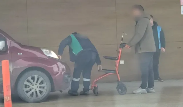 İnegöl'de İnşaatta Üzerine Kalas Devrilen İşçi Yaralandı