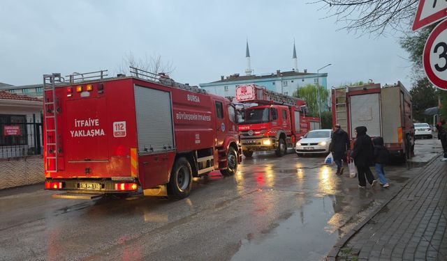 İnegöl'de yangın paniği!