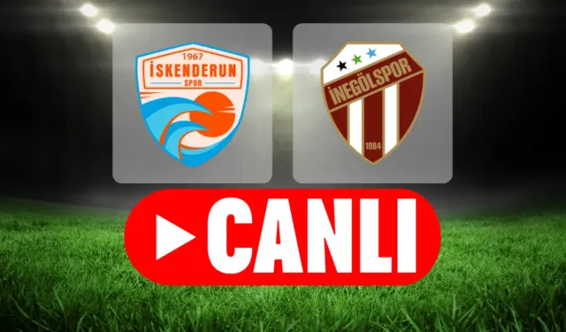İskenderunspor - Sultan Su İnegölspor maçı canlı izle! İşte ilk 11'ler