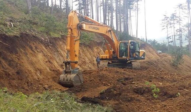 ORMAN YOLLARINDA ÜST YAPI YAPIM İŞİ