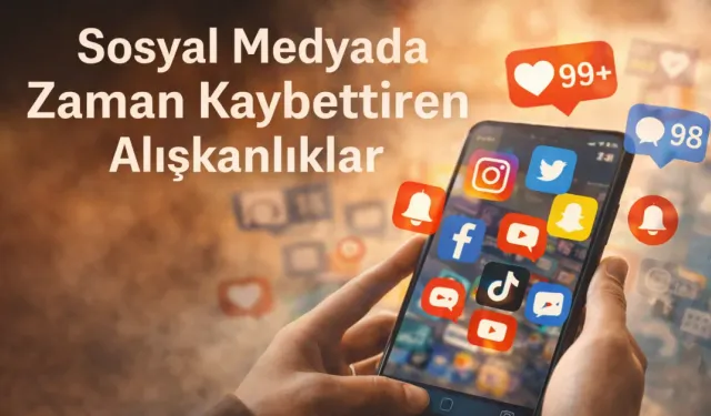 Sosyal Medyada Zaman Kaybına Neden Olan Alışkanlıklar