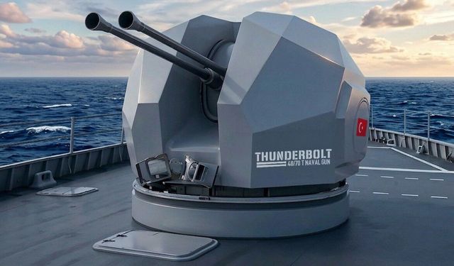 Yerli ve milli çift namlulu deniz topları görücüye çıkıyor