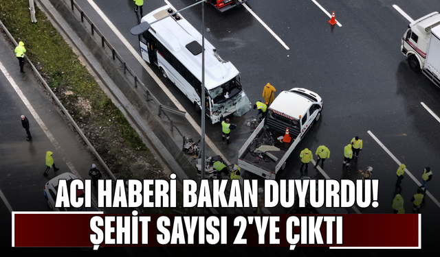 Acı haberi Bakan duyurdu! Şehit sayısı 2'ye çıktı