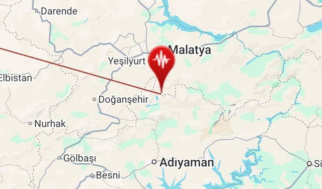 Adıyaman'da deprem oldu!