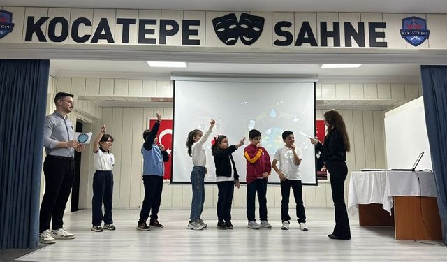 BUÜ Öğrencilerinden İlkokulda Su Ayak İzi Eğitimi