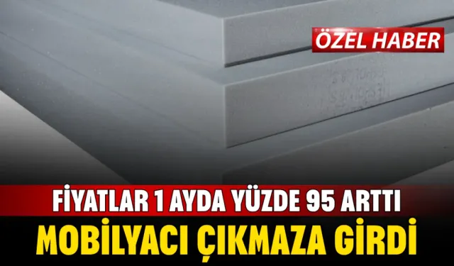 Fiyatlar 1 ayda yüzde 95 arttı! Mobilyacı çıkmazda...