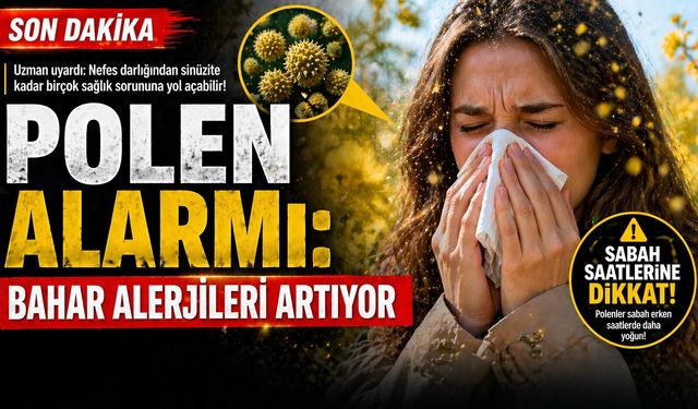 Polen Alarmı: Bahar Alerjileri Artıyor