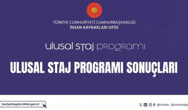 2026 Ulusal Staj Programı Sonuçları Açıklandı Mı?
