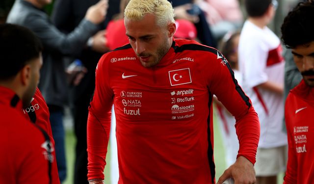 A Milli Futbol Takımı, Kuzey Makedonya maçı hazırlıklarını tamamladı