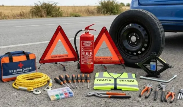 Araçlarda Zorunlu Ekipman Listesi Yenilendi! Eksik Olanlara Hem Ceza Hem Muayenede Ağır Kusur Geliyor