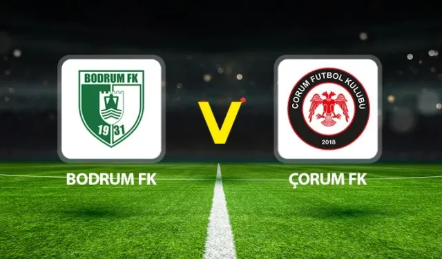 Bodrum FK - Çorum FK Maç Özeti