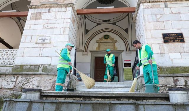 Bursa'da tarihi alanlar için özel temizlik ekibi kuruldu!
