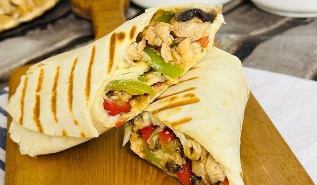 Evde Tavuklu Wrap Nasıl Yapılır? Pratik ve Doyurucu Fast Food Lezzeti