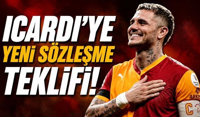 Galatasaray, Mauro Icardi'ye 1+1 Yıllık Yeni Sözleşme Teklifi Yaptı