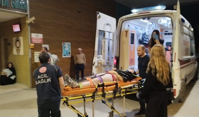 İnegöl’de Otomobil ile Motosiklet Çarpıştı!