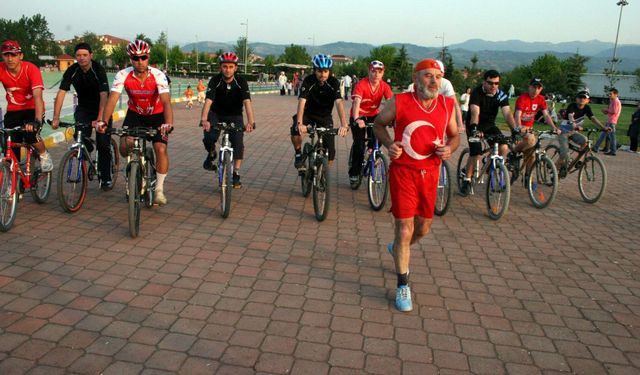 İnegöl’de “Sigaraya Hayır” Kampanyası İçin 27 Kilometre Koştu