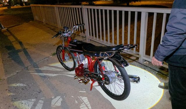 İnegöl’de Şoke Eden Motosiklet Baskını!