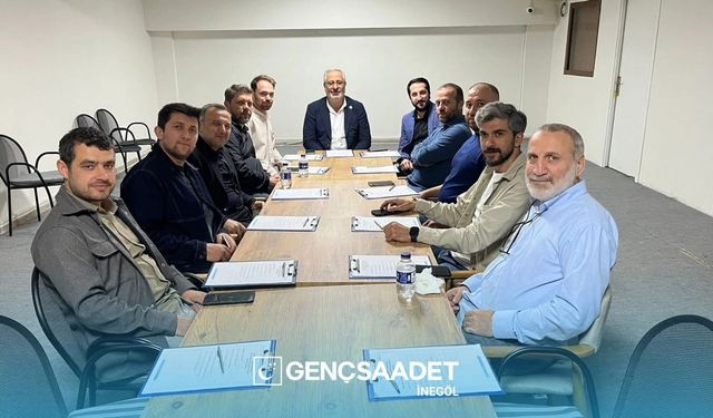 Saadet Partisi İnegöl Gençlik Kolları Yeni Dönem Hedeflerini Belirledi!