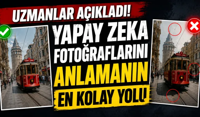Uzmanlar Açıkladı! Yapay Zeka Fotoğraflarını Anlamanın En Kolay Yolu