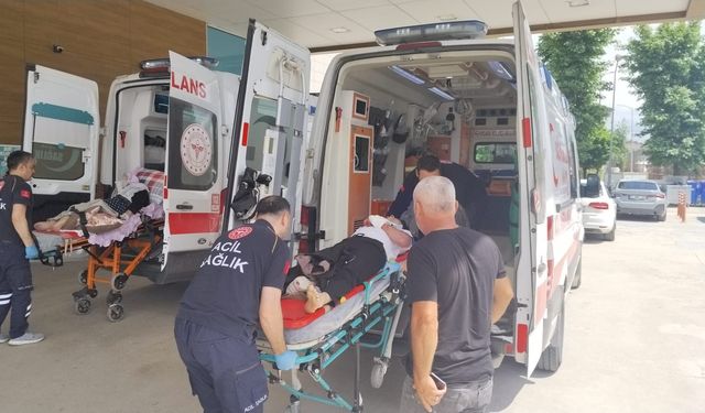 İnegöl’de Trafik Kazası! Bir Kişi Yaralandı