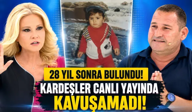 28 yıldır aranıyordu Müge Anlı dakikalar içinde buldu!