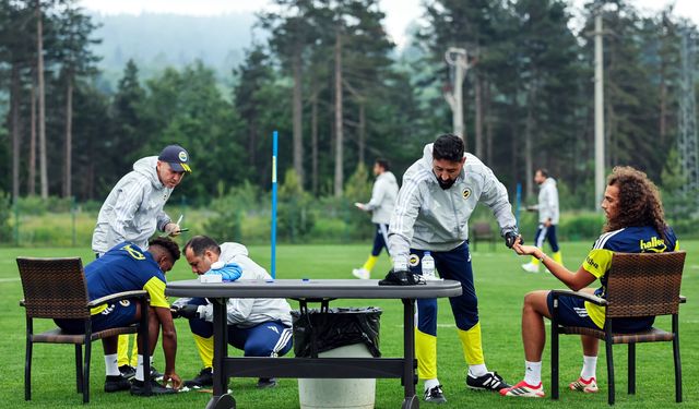 Fenerbahçe'de futbolcular laktat testinden geçti