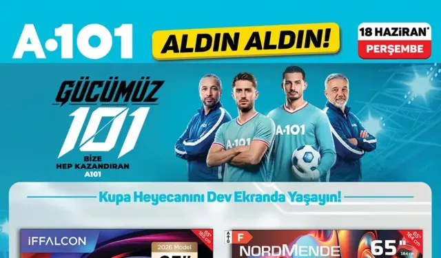 A101 18 Haziran 2026 Aktüel Ürünler Kataloğunda Bakın Neler Var...