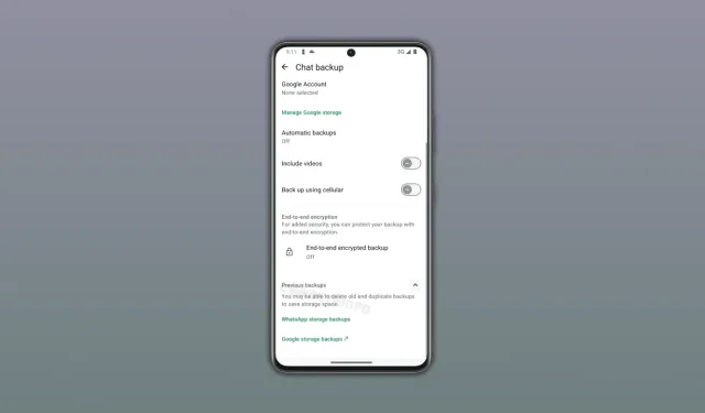 Android Kullanıcılarına Müjde! WhatsApp Yedeklerini Yönetmek Artık Çok Daha Kolay
