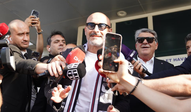 Beşiktaş'ın yeni teknik direktörü Vincenzo Italiano, İstanbul'a geldi