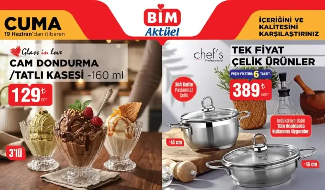 BİM 19 Haziran 2026 Aktüel Ürünler Kataloğunda Bakın Neler Var Neler...